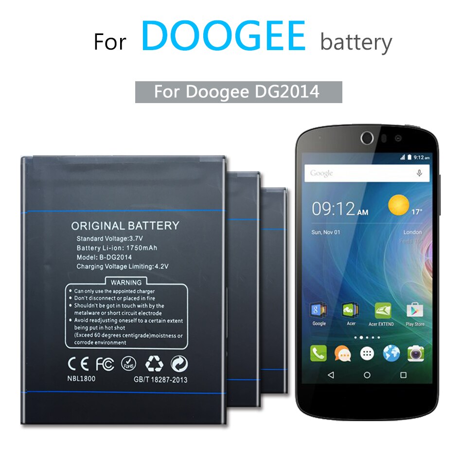Batería para teléfono móvil Doogee TURBO DG2014 B-DG2014, , con número de seguimiento