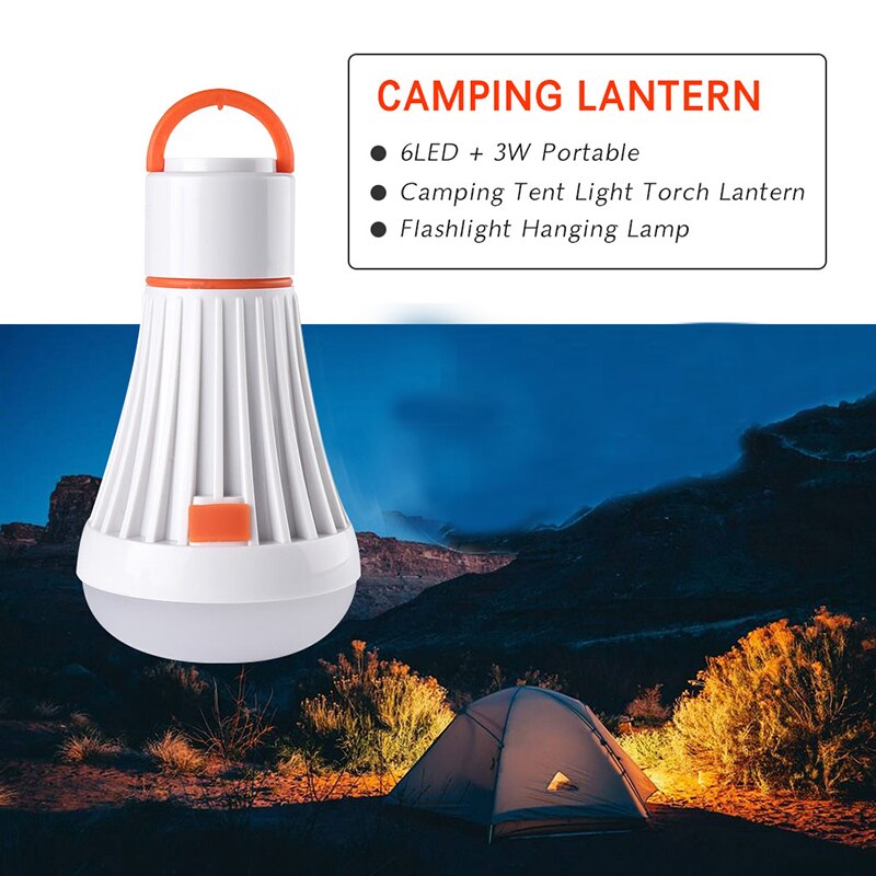 Draagbare Camping Licht Gebruik AAA/18650 4 Modi 6Led 3W Zaklamp Fakkel Lantaarns Magneet Opknoping Lamp Taakverlichting voor Camping Lamp