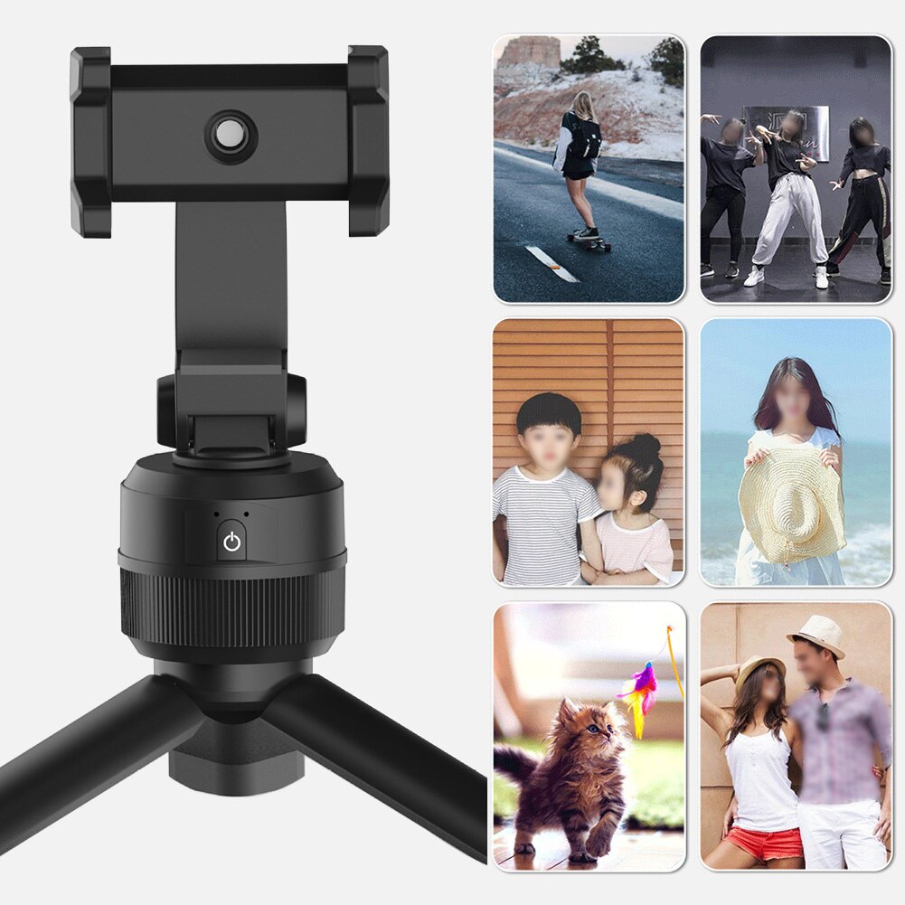 Objet de visage automatique dépistant le bâton de Selfie d'anti secousse portatif Rotation de 360 degrés pour le stabilisateur de cardan d'angle Multiple de Smartphones