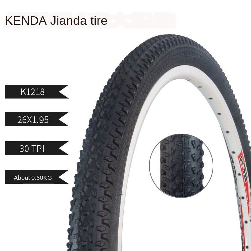 MTB Bicycle Tyre 26x1.25 26x1.5 26x1.75 26x1.95 26x2.125 26x1-38mm All Kenda26er MTB tyre Mountain Bike Tires: K1218 26 X 1.95