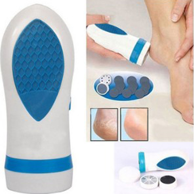 Pedi Spin TV Skin Peeling Device Electric Grinding Foot Care Pro Pedicure Kit Foot File Hard Skin Callus Remover