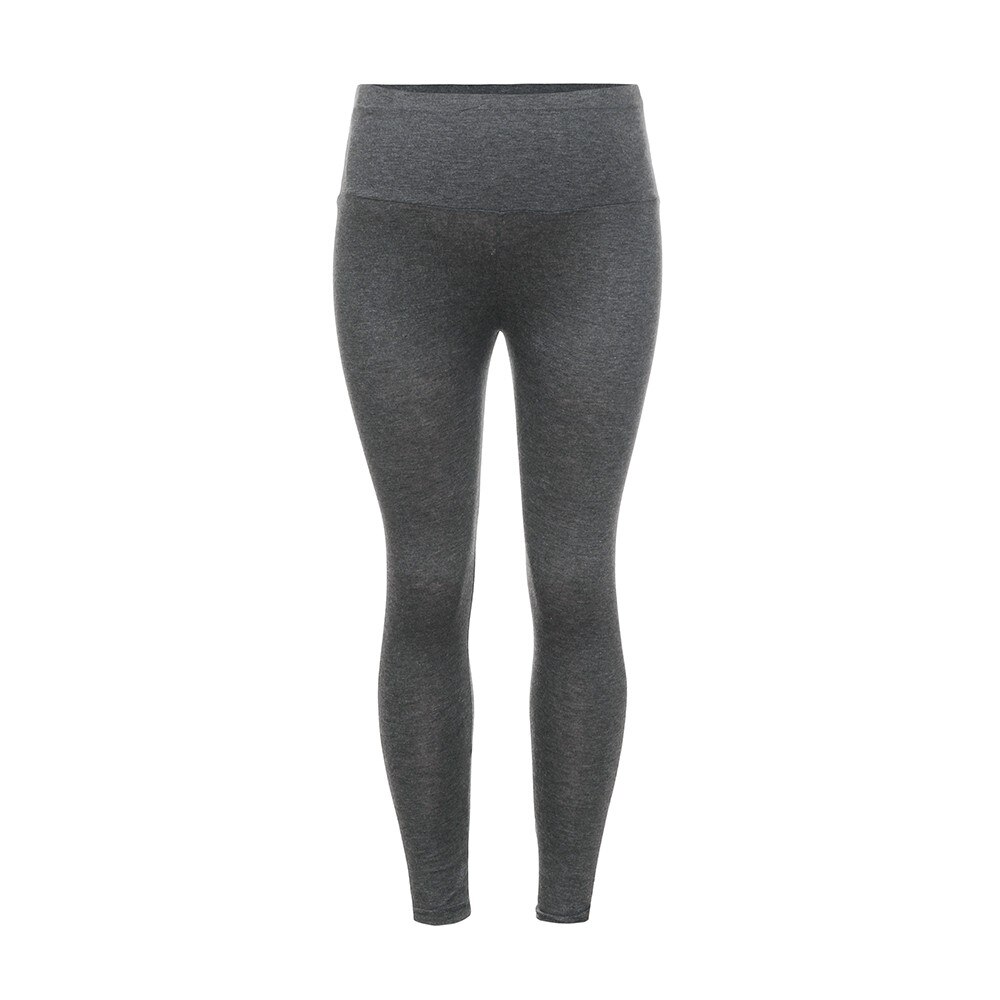 Mutterschaft Hosen Schwangere Frauen Hosen Einfarbig Und Dünne Schwangerschaft Schlauch Frauen Gamaschen Ropa Mujer Winter-embarazada Premama: dunkel Grau / L