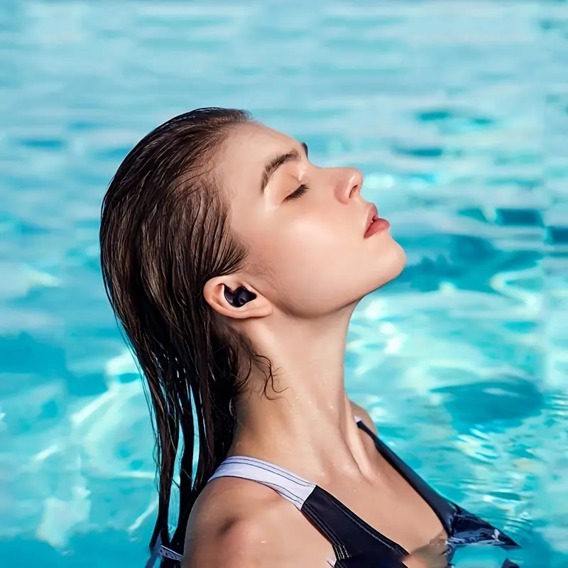 Zwemmen Siliconen Oordopje Neusklem Waterdicht Spiraal Oordopje voor Volwassen Kinderen Surf Douchen Baden Beginner Zwemuitrusting