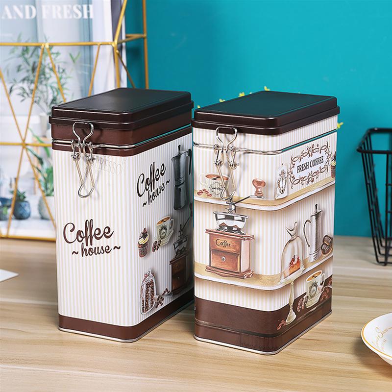 1Pc Instant Coffee Storage Box Practical Soluble Coffee Storage Container