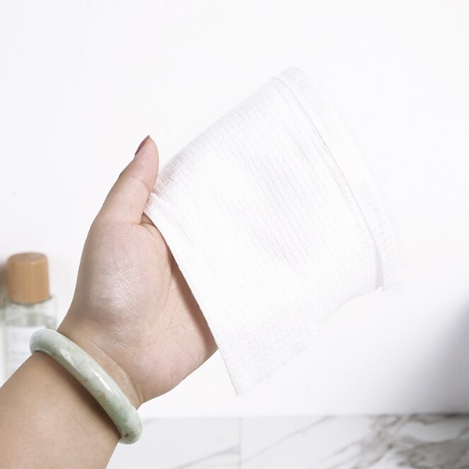 Toalla facial Suave de algodón desechable, paño para el cuidado de la piel, productos de maquillaje, paño de limpieza, toalla de papel