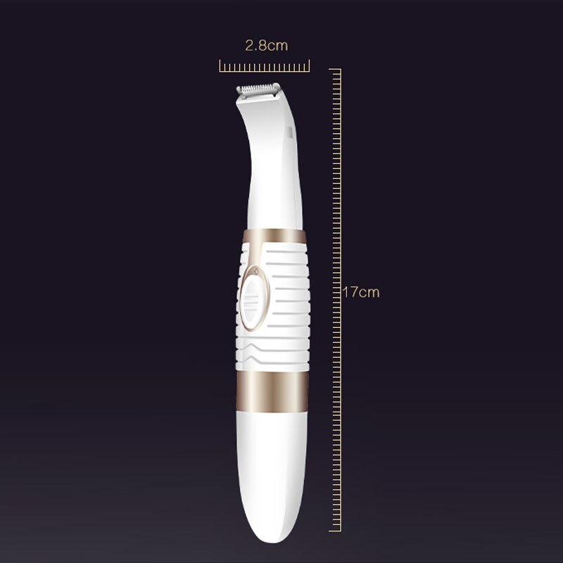 3 en 1 eléctrica depiladora PILA DE Depilador para cara cabello cejas Trimmer Personal herramienta de cuidado de mujer máquina de afeitar