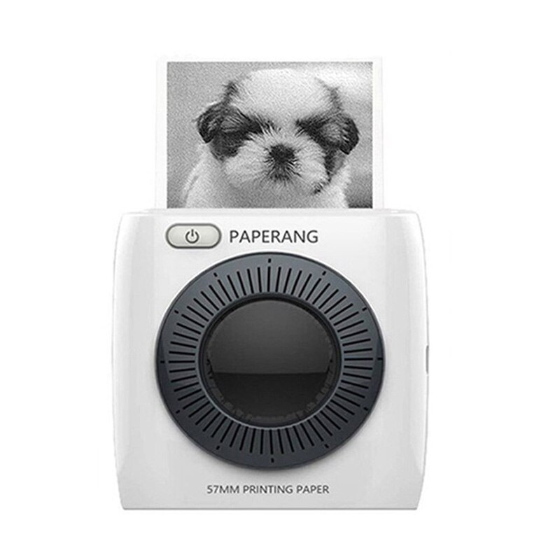 PAPERANG P2 Pocket Mini Portable Bluetooth Printer Phone Photo Wireless HD Thermal Label Printer For Mobile Phone Android iOS: P2