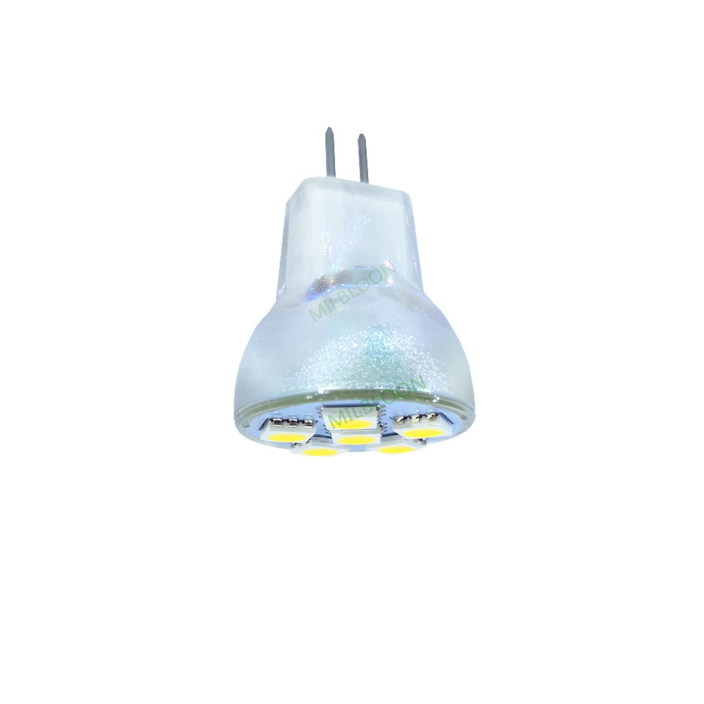 LED spotlight lamp MR8 12v kleine spotlight DC12V MR8 AC12V 5050-6SMD