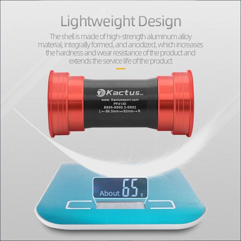 Bicycle Pressfit Bottom Bracket BB92 86 F4130 G3 Ceramic Bearing For SRAM/Rotor Axis 30mm Mtb Road Bike Crankset Width 86.5-92mm