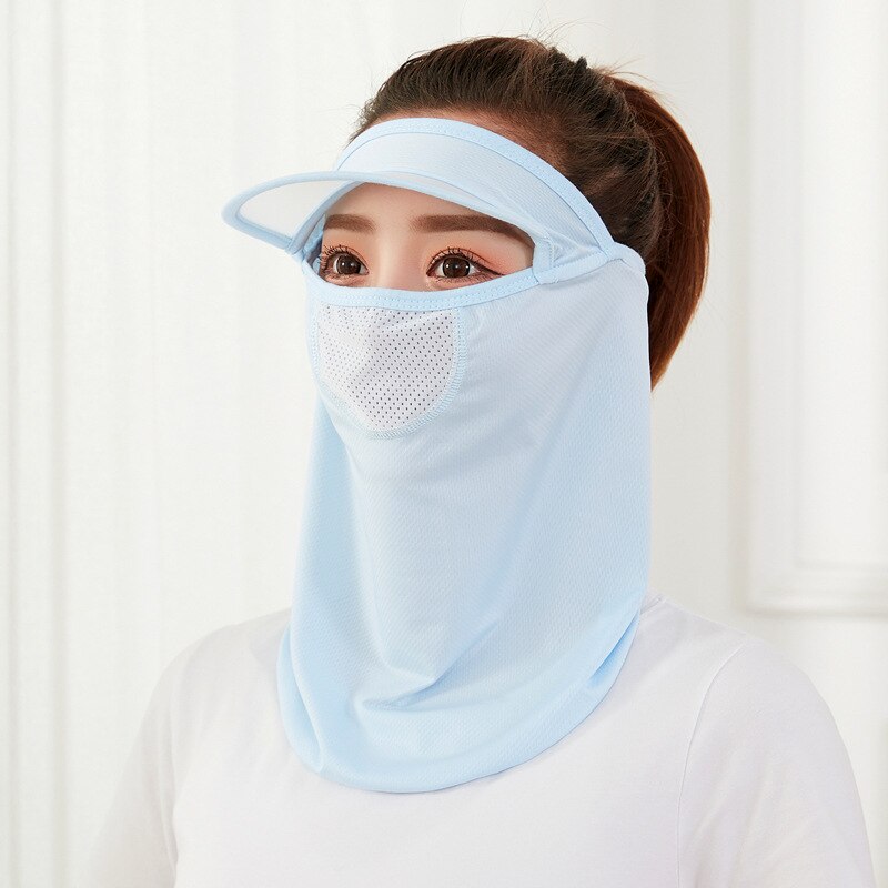 Women Sun Hat UV Protection Sun Hat Multi Function Outdoor Fishing Cap Sun Protection for Outdoor Gardening Hiking Cycling Hats: Blue Sun Hat