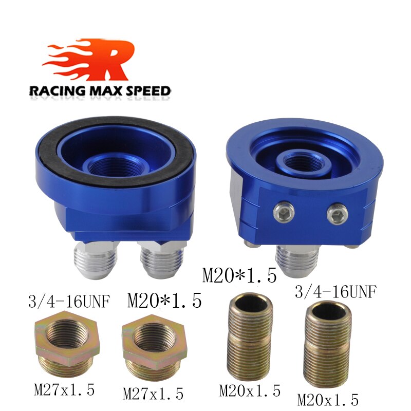 AN10 UNIVERSAL OIL Flat FILTER COOLER SANDWICH PLATE ADAPTER RELOCATION KIT