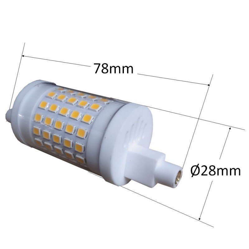 LED ATOMANT® R7S Regulable 78mm 10W 900LM Bombilla LED a++ iluminación luces decoración hogar salón dormitorio jardín