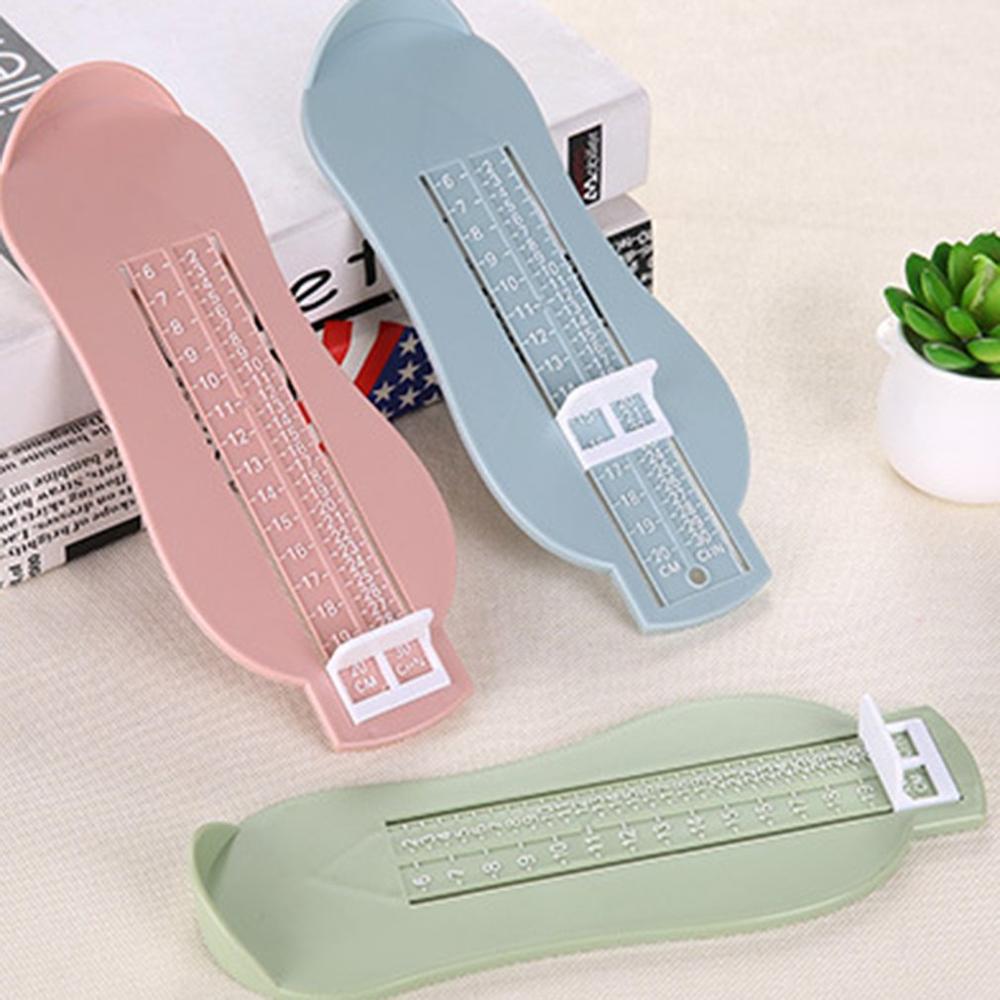 5 couleurs bébé pied règle enfants pied longueur mesure dispositif enfant chaussures calculatrice bambins chaussures ajustement jauge outils