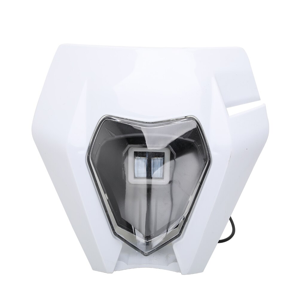 Faro LED para motocicleta faro linterna para cabeza para KTM EXC EXCF SX SXF XC XCF XCW XCFW TPI 125, 150, 250, 300, 350, 450, 530 MX ADV-: A.White
