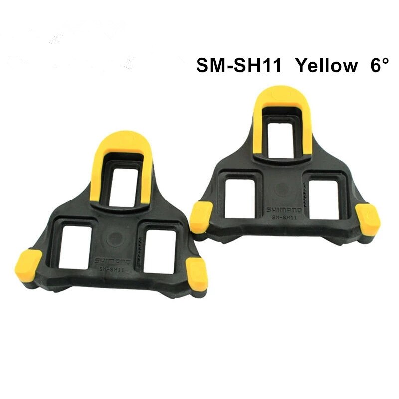 Juego de calas para SHIMANO SPD SL, SM-SH10 SH11 SH12, Pedal de bicicleta de carretera, Dura Ace, Ultegra