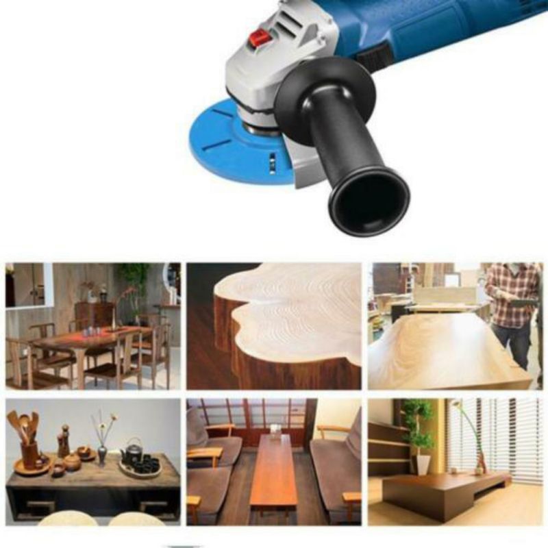 Herramienta para amoladora angular, cortador para esculpir madera con 3 dientes de potencia curvada