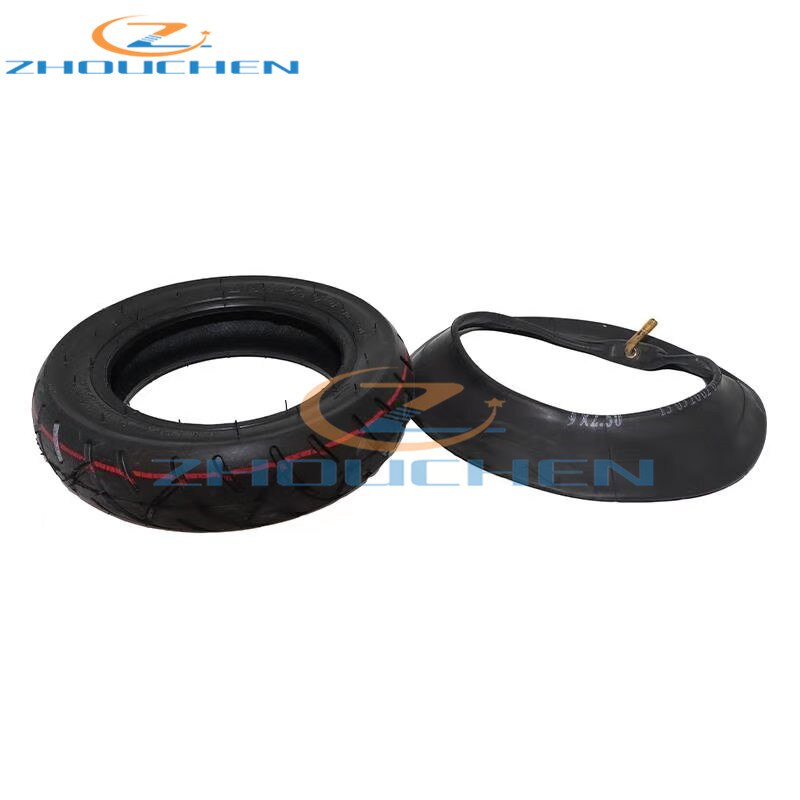 10X2.50 tyre 10x2.5 tire Inner tube with bent valve 90 Degree valve for Baby Stroller Pram Scooter 10 Inch: 4 set