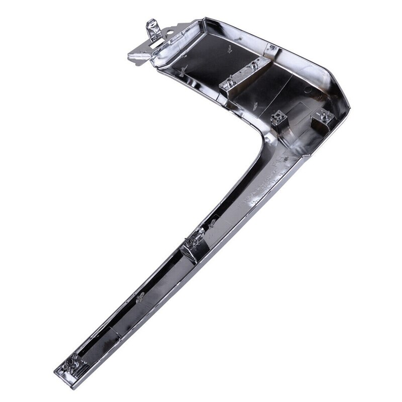 2 Pcs Chrome Front Bumper Cover Trim Decoration Strips for Mitsubishi Outlander 6407A145, Left & Right