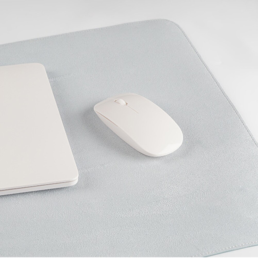 80x40 Cm Large Dual Use Resting Surface Home Anti Scratch Protective Desk Writing Mat PU Leather Office Easy Clean Mouse Pad