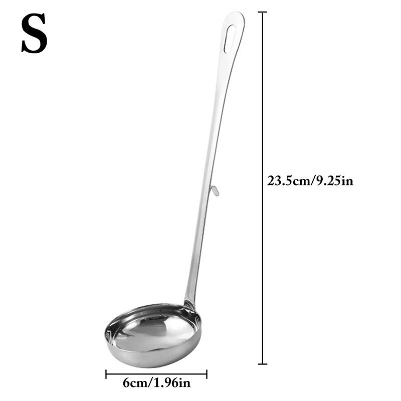 Stainless Steel Kitchen Ladle Slotted Ladle Spoon Soup Ladle For Home cocina Baking Cookware Gadgets Spoon