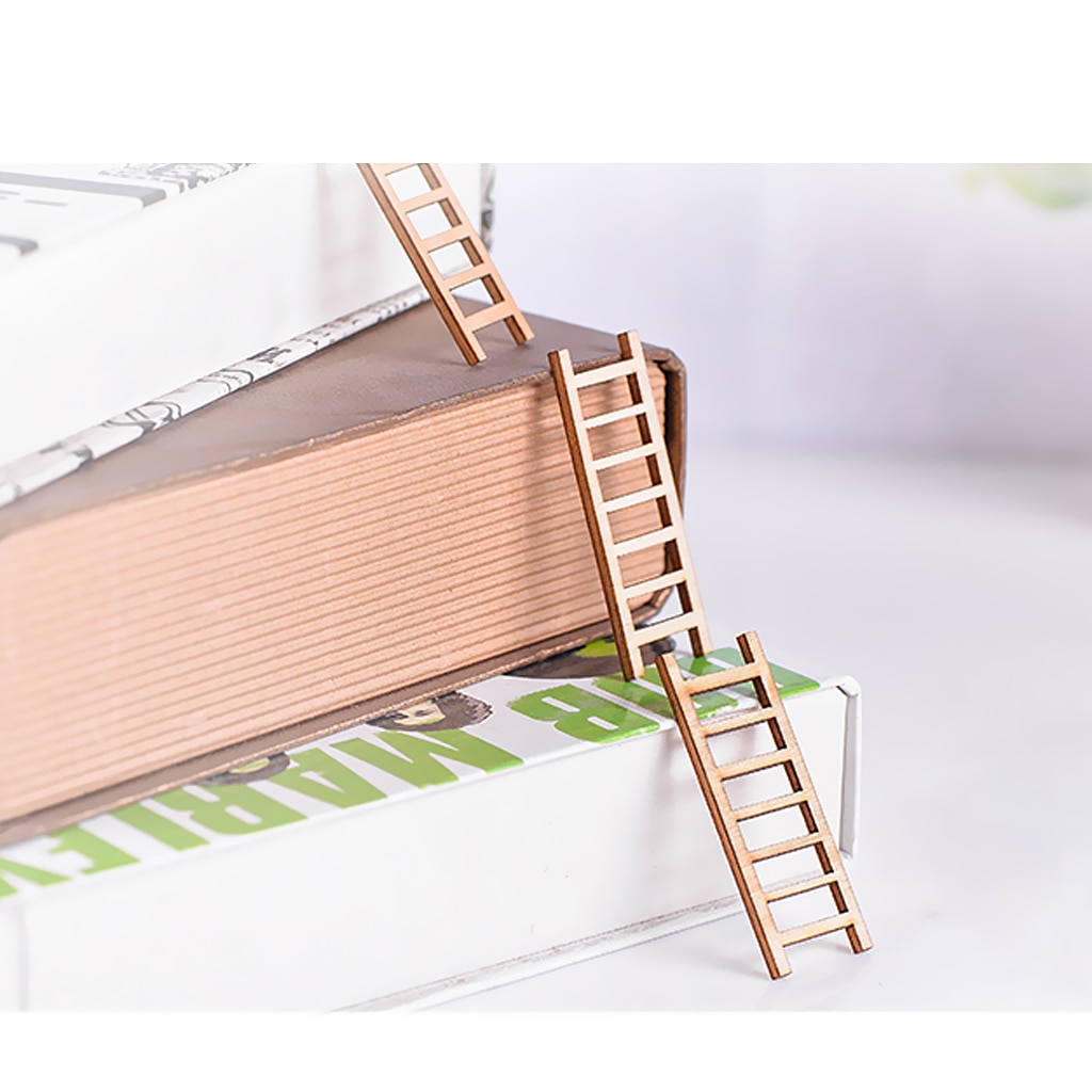 10pcs Miniature Ladders Fairy Garden Moss Micro La... – Grandado
