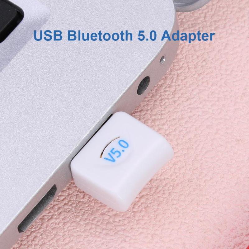 Bluetooth 5.0 Dongle Ontvanger Zender Draadloze Usb Adapter Met Cd Ingebouwde Driver Voor Windows 7/8/10/ vista/Xp