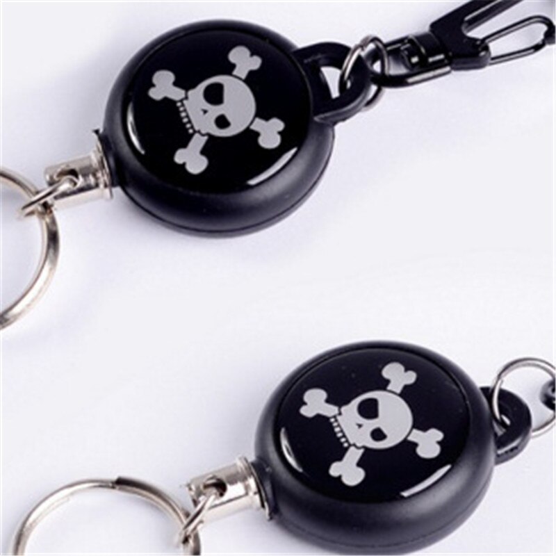 Neue Schlüssel Halfter Keychain TAD Hohe Rebound Teleskop Draht Seil DIY Schlüssel Halfter Anti-verloren Anti-diebstahl Teleskop Clever Schlüsselhalter