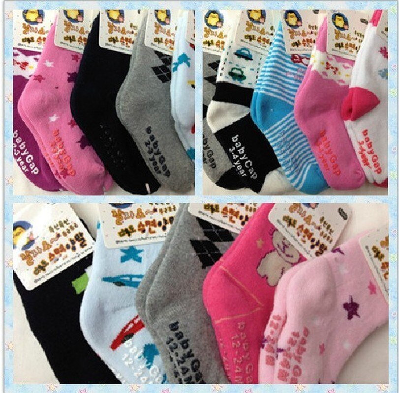 4Pairs/lot winter Socks / Cotton Socks Infant Models Thick Warm Socks / Baby Boy Atws0040