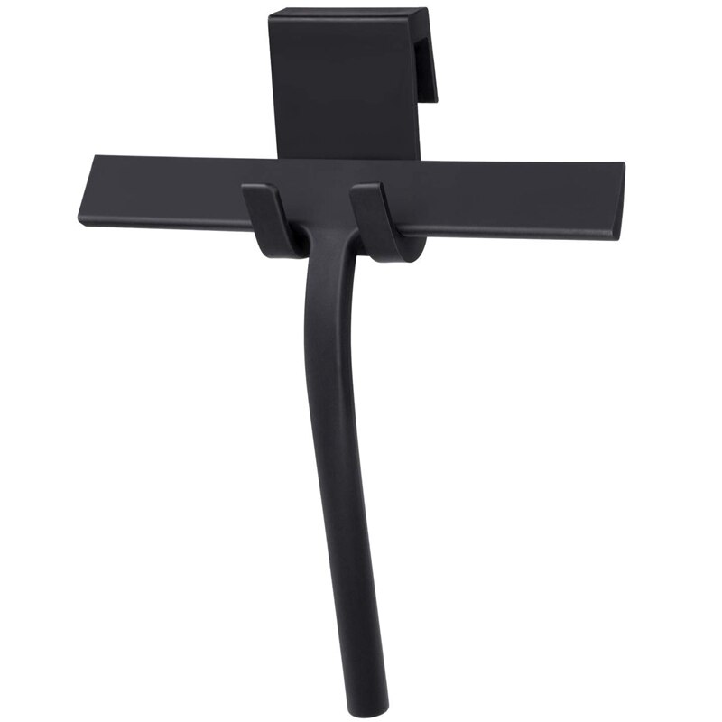 Silicone Shower Squeegee with Hook Non Slip Grip Household Squeegee Window Squeegee Glass Squeegee Glass Cleaner Window Cleaner: Default Title