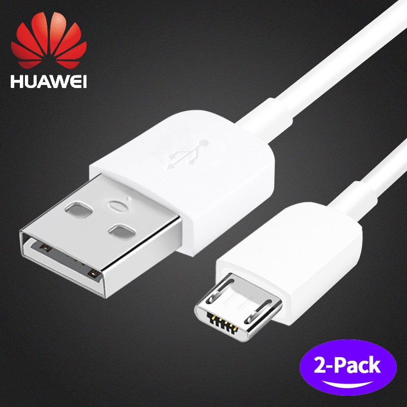 Huawei Snelle Usb Charger 18W 9V2A Quick Charge Usb Adapter Micro Usb Kabel Voor P8 P7 Plus P10Lite Honor 8 9 Mate 8 7 Nova 2i 3: 2 Mirco USB Cables