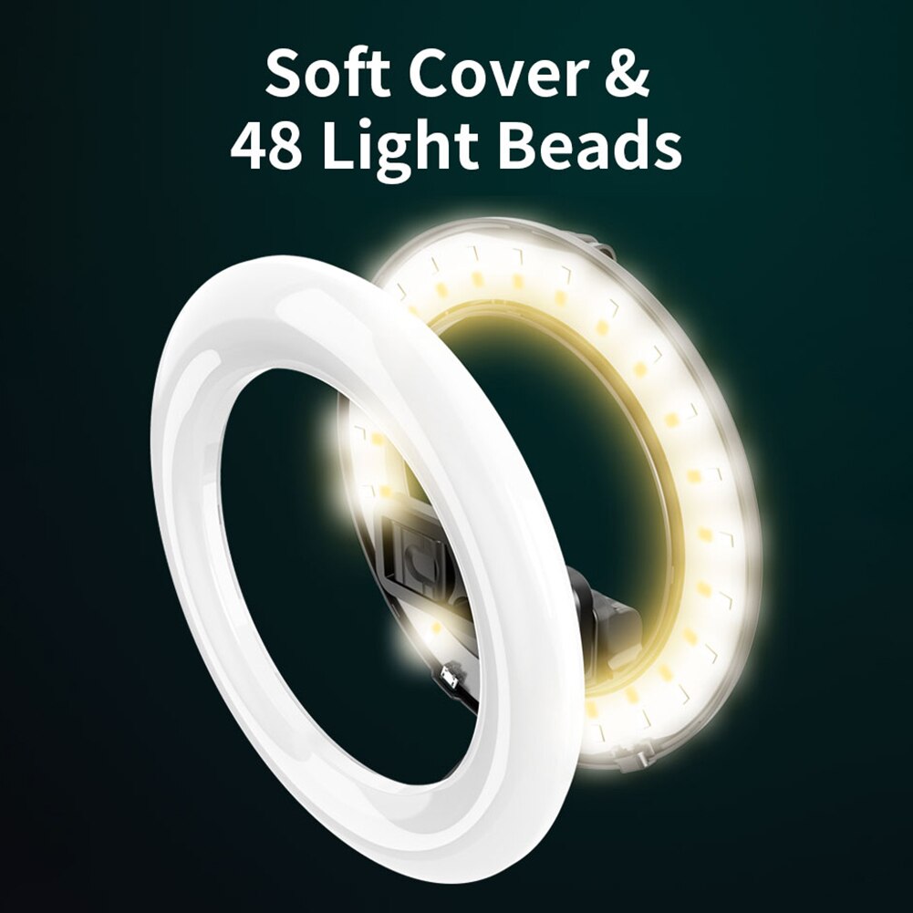 5 inch LED Selfie Ring Light Phone Photo Video Lamp with Bluetooth Shutter Photography accessories