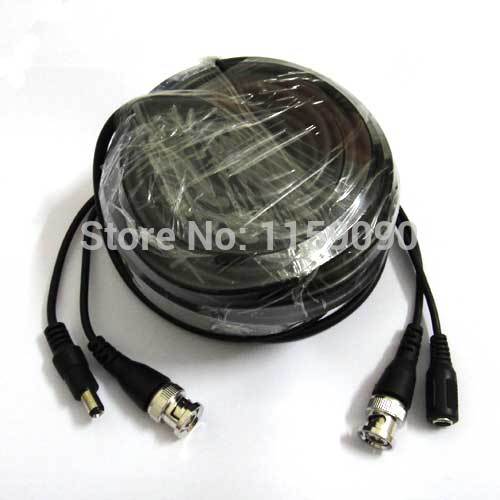 15 M 50ft Video Power Cable BNC Voor CCTV Security Camera