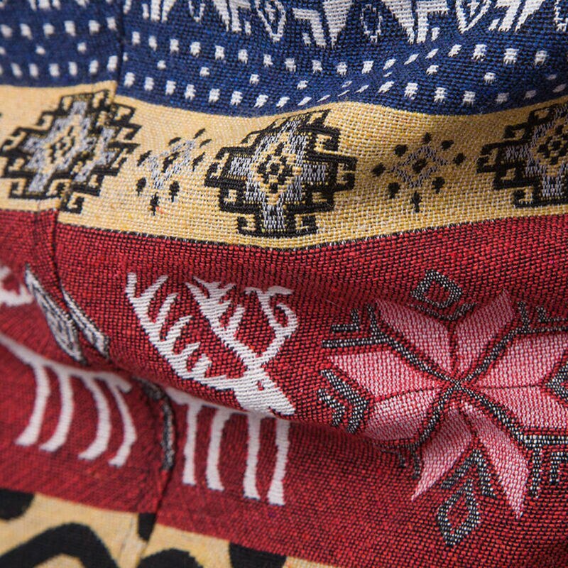 Trend Christmas Men's Slim Fit Stylish Casual One Button Blazers Coat Autumn Winter Unique Print Suit Outwear