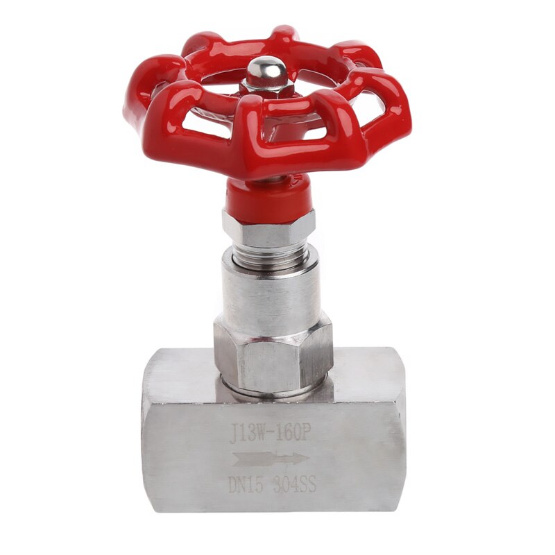 1/2\" DN15 Stainless Steel 304 High Pressure Needle Valve Female Thread J13W 160P 964E