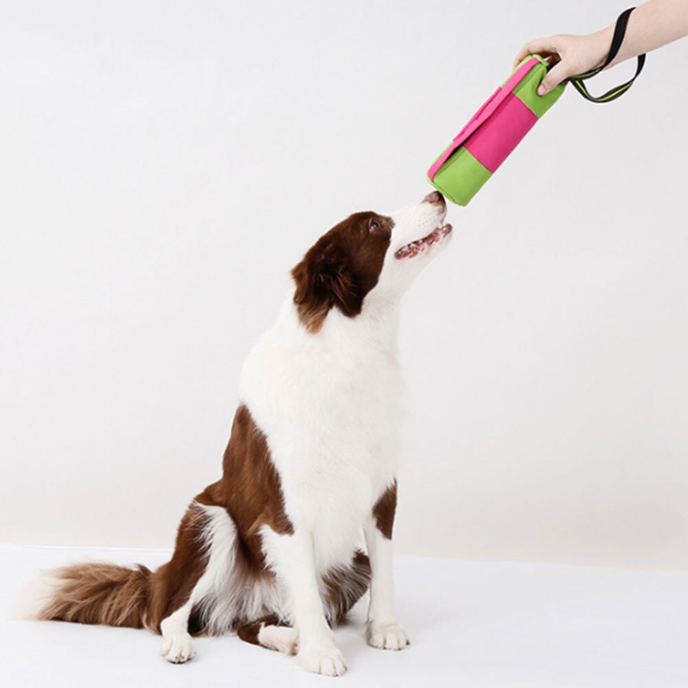 Durable Dog Training Bite Tug Chew Schutzhund Dog Interactive Pet Toy Teath Cleaning Outdoor Fun Training Dog Training Equipment