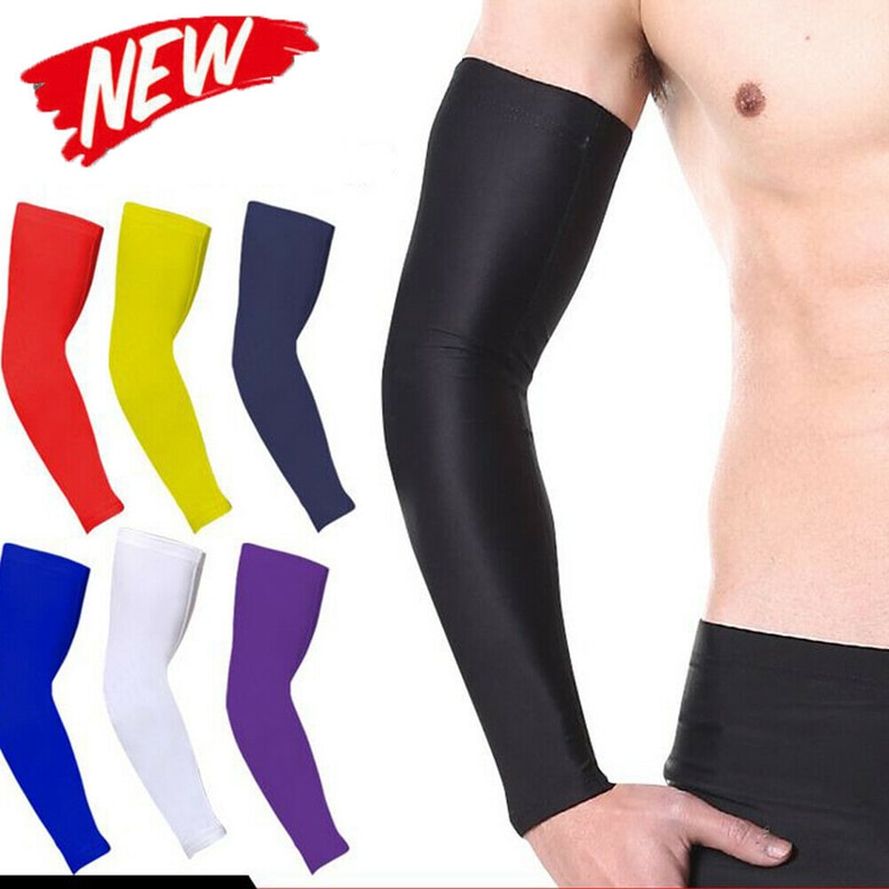 Arm Sleeve Basketball Fitness Flexible Elbow Support Compression Elasticated Arm Protector