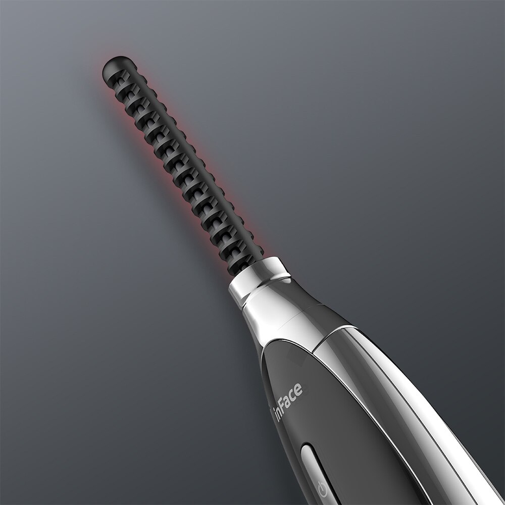 Xiaomi InFace Eyelash Curling Comb Eyelash Curler USB Rechargeable Long Lasting Electric Eyelash Curler Heated Eyelash Brush