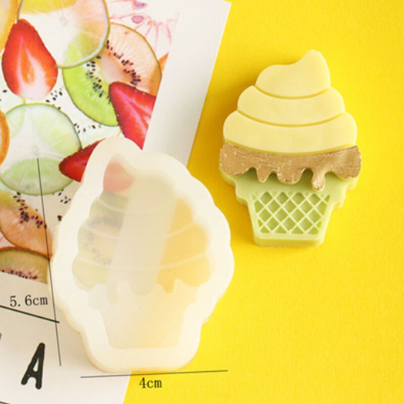 Sweet Tube Ice Cream Molds Fondant Cake Decorating Tools Silicone Mold Sugarcraft Chocolate Baking Tools For Cakes Gumpaste Form: ZJ0819