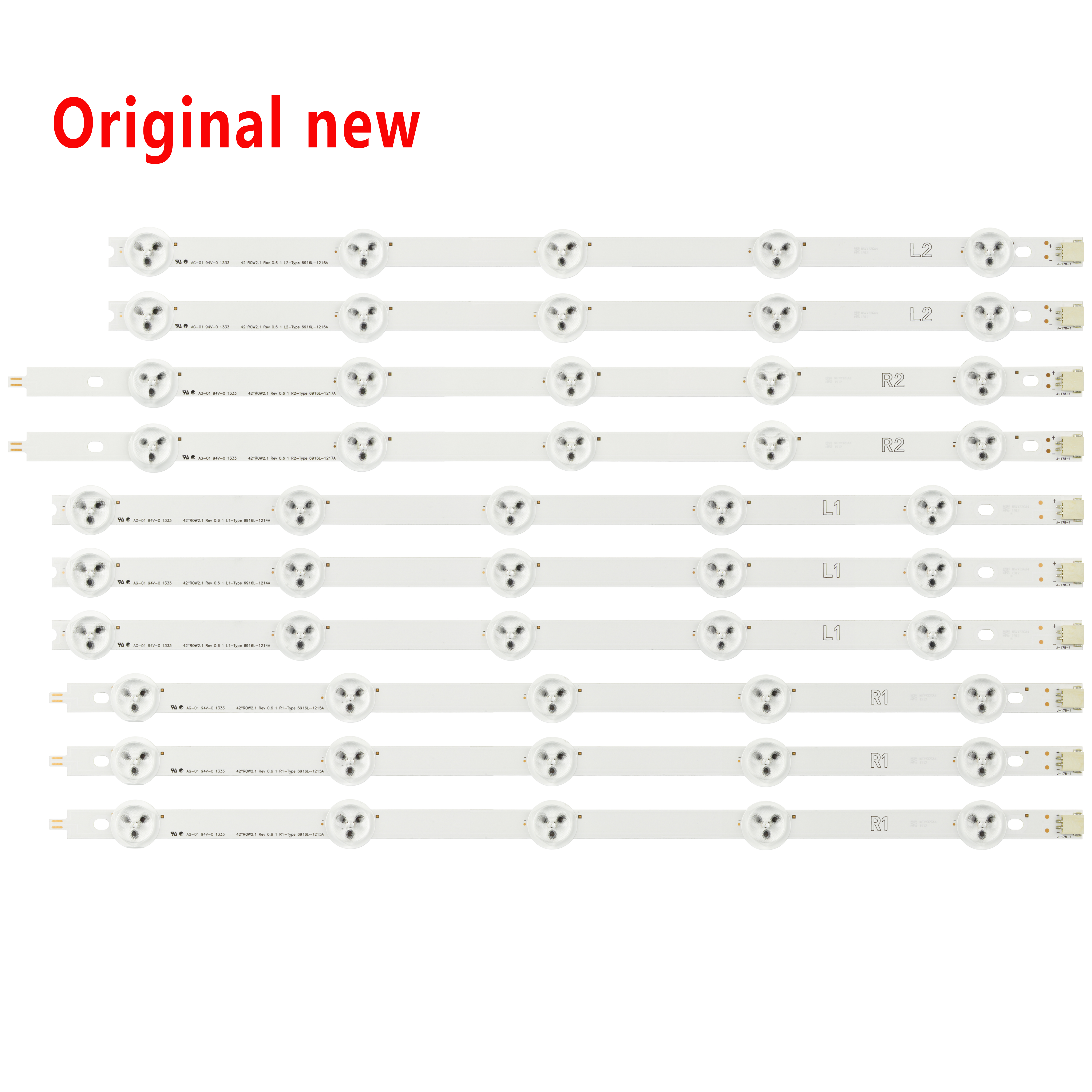 Led-hintergrundbeleuchtung streifen bar für  lg 42 zoll  tv 42 ln 540v 42 613v 42 la 620v lc420 due 42 ln 575s 42 la 62 42 ln 578v 42 ln 575v 42 ln 5710 42 ln 540v