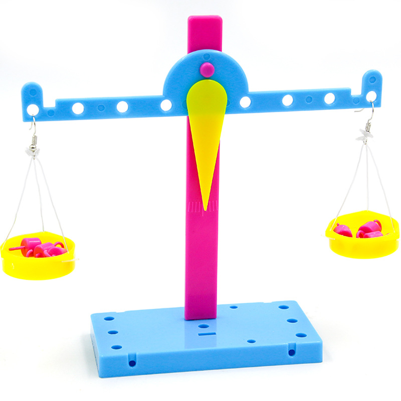 Kids Lever Principle Balance Scale Early Educational Toy kids Experiments Material Physics Teaching Tool DIY Combination Toys