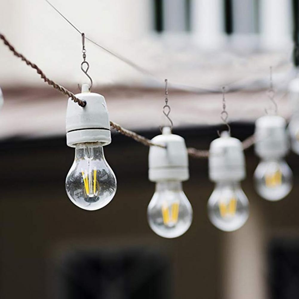 6Pcs Hook Unbreakable Snap-on S-shaped Hanger Hanger Metal Heavy Duty S-Shaped Hanging Hook for Balcony