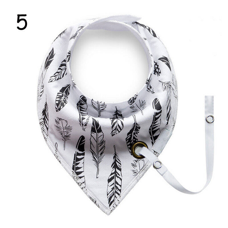 Pudcoco Schattige Baby Jongen Meisjes Speeksel Handdoek Bandana Lunch Bib Burp Doeken Dribble E Kids Head Sjaal: 5