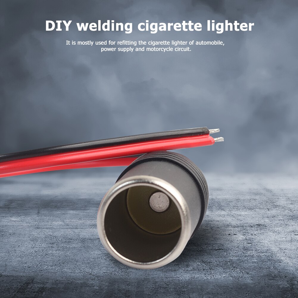 12V 10A Car Sigarettenaansteker Kabel Socket Vrouwelijke Connector Adapter