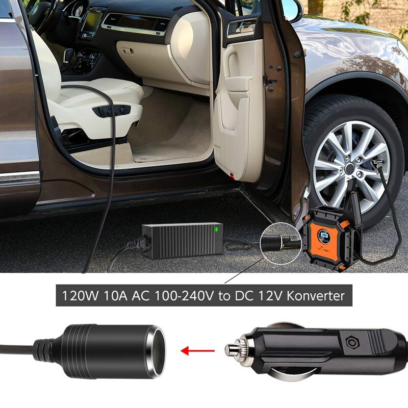 120W 12V 10A AC-DC Power Adapter Voltage Transformer 100-220V/230/240V AC 12V DC Current Transformer Adapter EU Plug