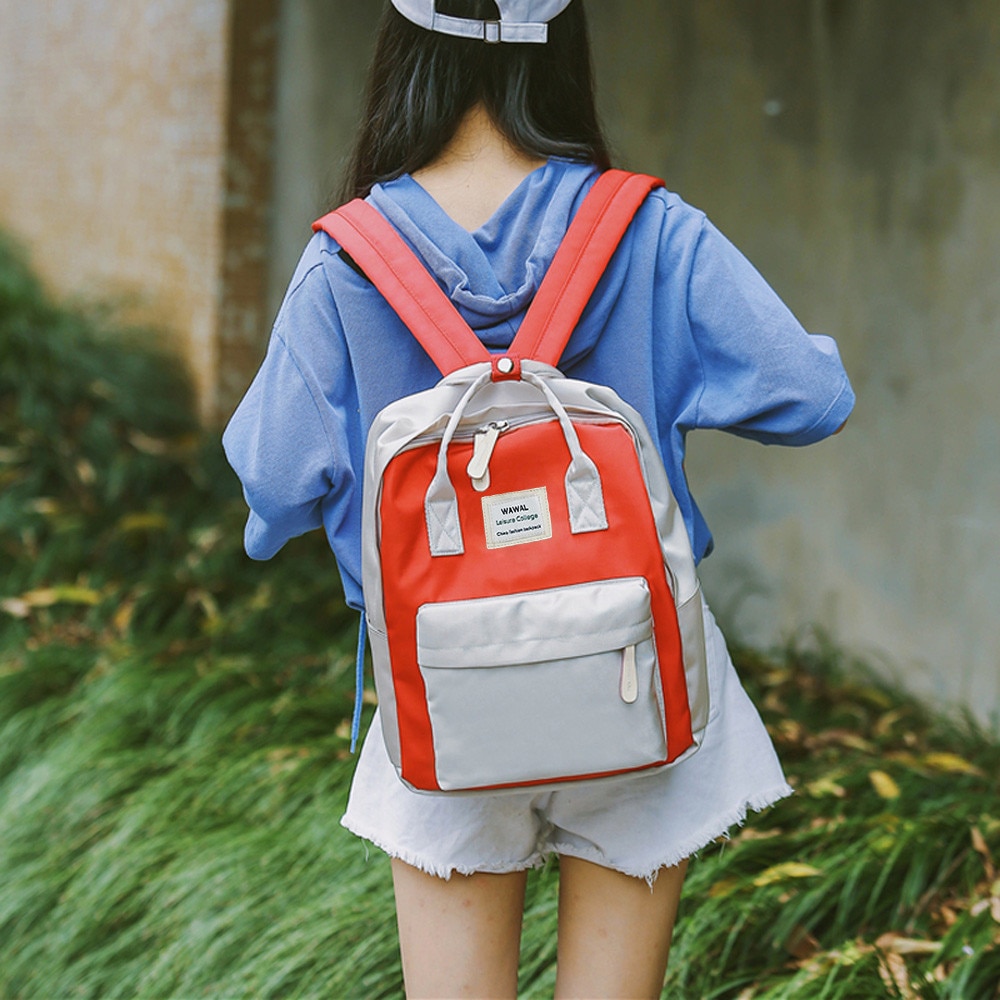 Femme sac à dos femmes fille étudiants toile sac à bandoulière sac d'école voyage fourre-tout sac à dos mochilas mujer # T3G