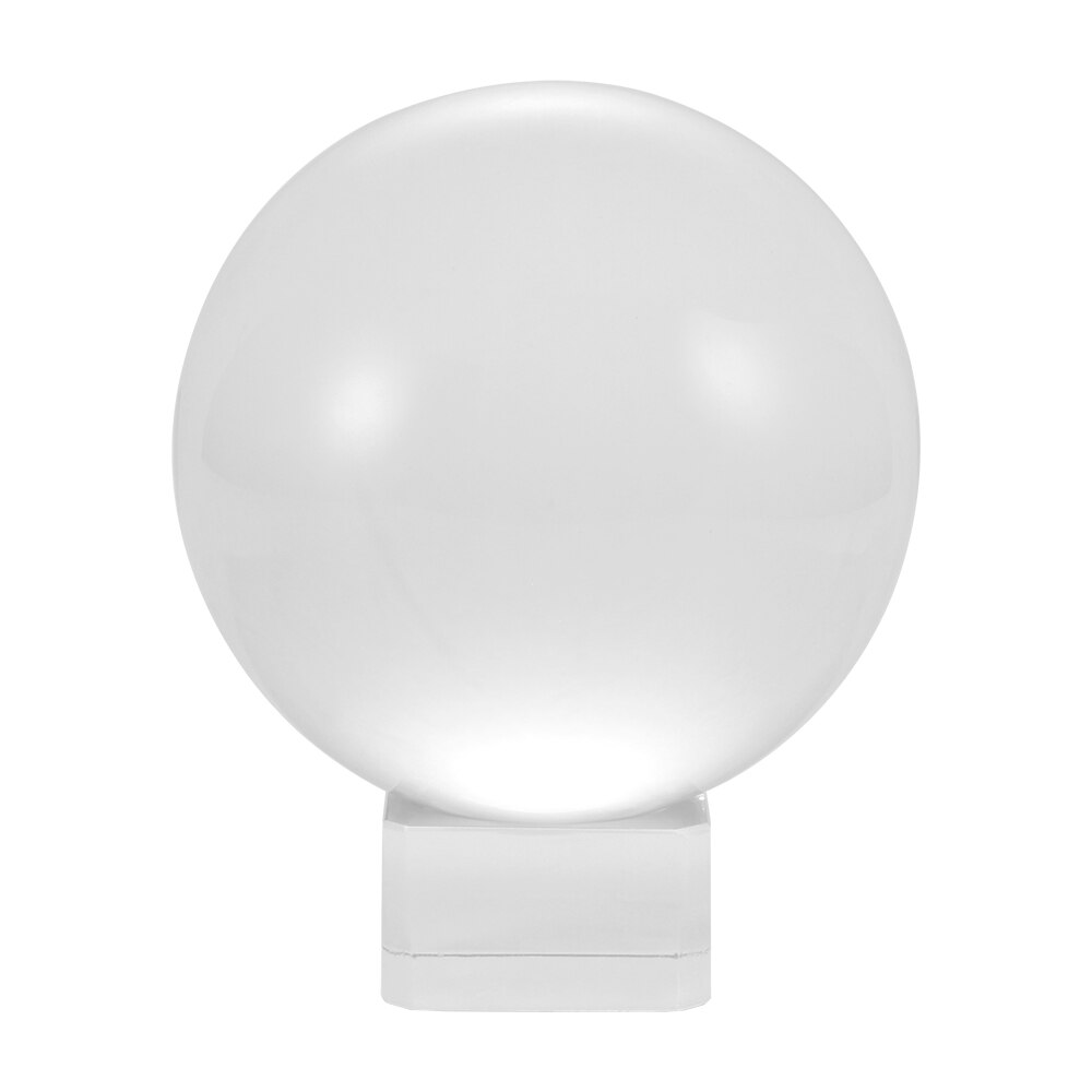 Bola mágica de cristal Artificial para manualidades, Bola de Fengshui, adornos para el hogar, para viajes/fotografía/tomar fotos, bolas decorativas, ,