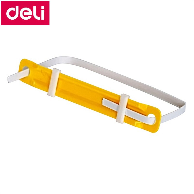 10PCS/LOT Deli 5547 Paper fasteners 80mm hole distance Metal hardware fasteners plastic fasteners binding suppliers