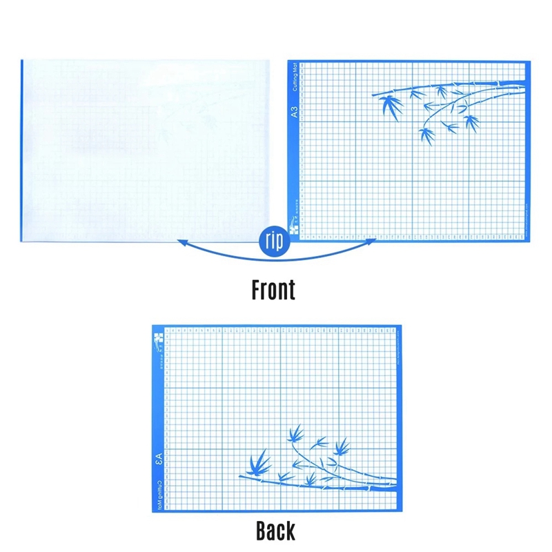 Lot De Tapis De Découpe Pour Silhouette Cameo 1/2/3/4/5 – 4 Standard, 1 LightGrip, 1 StrongGrip – 30,5 X 30,5 Cm