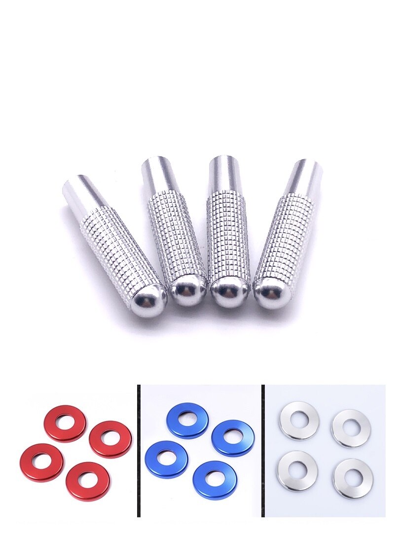 8 Stck Auto Geändert Tür Bolzen sperren Stift Abdeckung Für Mercedes Benz C W205 C63 GLC X253 Coupe C292 Amg E W213 Klasse Zubehör