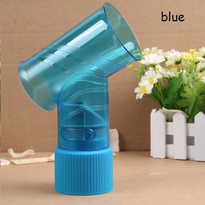 Föhn Magic Krullen Föhn Cover Cap Curler Diffuser Draagbare Föhn Diffuser Salon Wind Spin Curl Hair Styling gereedschap: Blue
